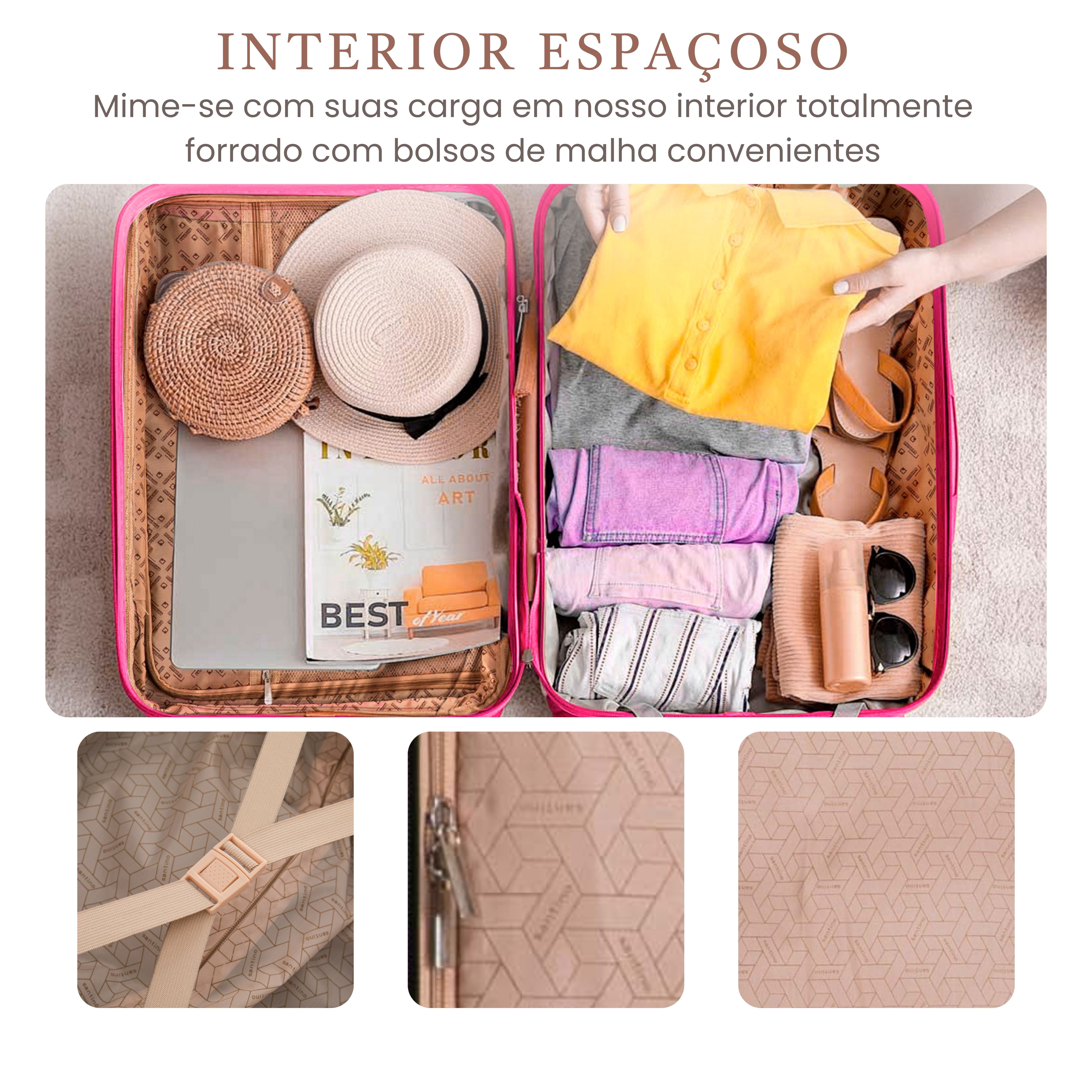 Versailles 360° Rigid Suitcase Santino M - ASDV501M