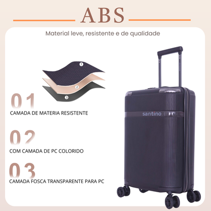 Santino 360° Versailles Rigid Carry-On Suitcase - ASDV501P