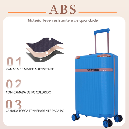 Santino 360° Versailles Rigid Carry-On Suitcase - ASDV501P