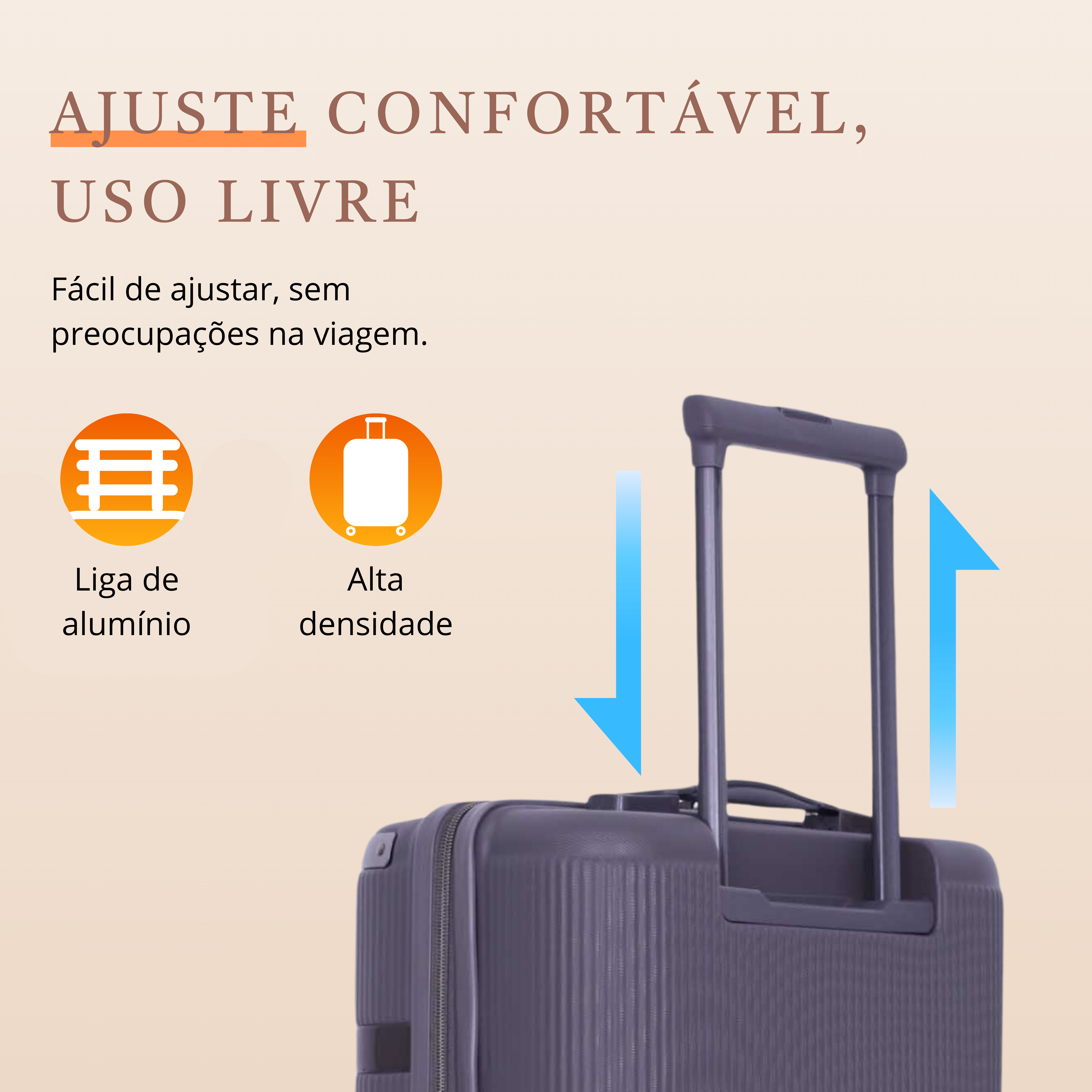 Santino 360° Versailles Rigid Carry-On Suitcase - ASDV501P