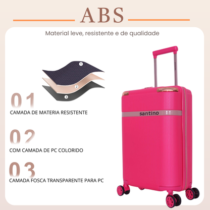 Santino 360° Versailles Rigid Carry-On Suitcase - ASDV501P