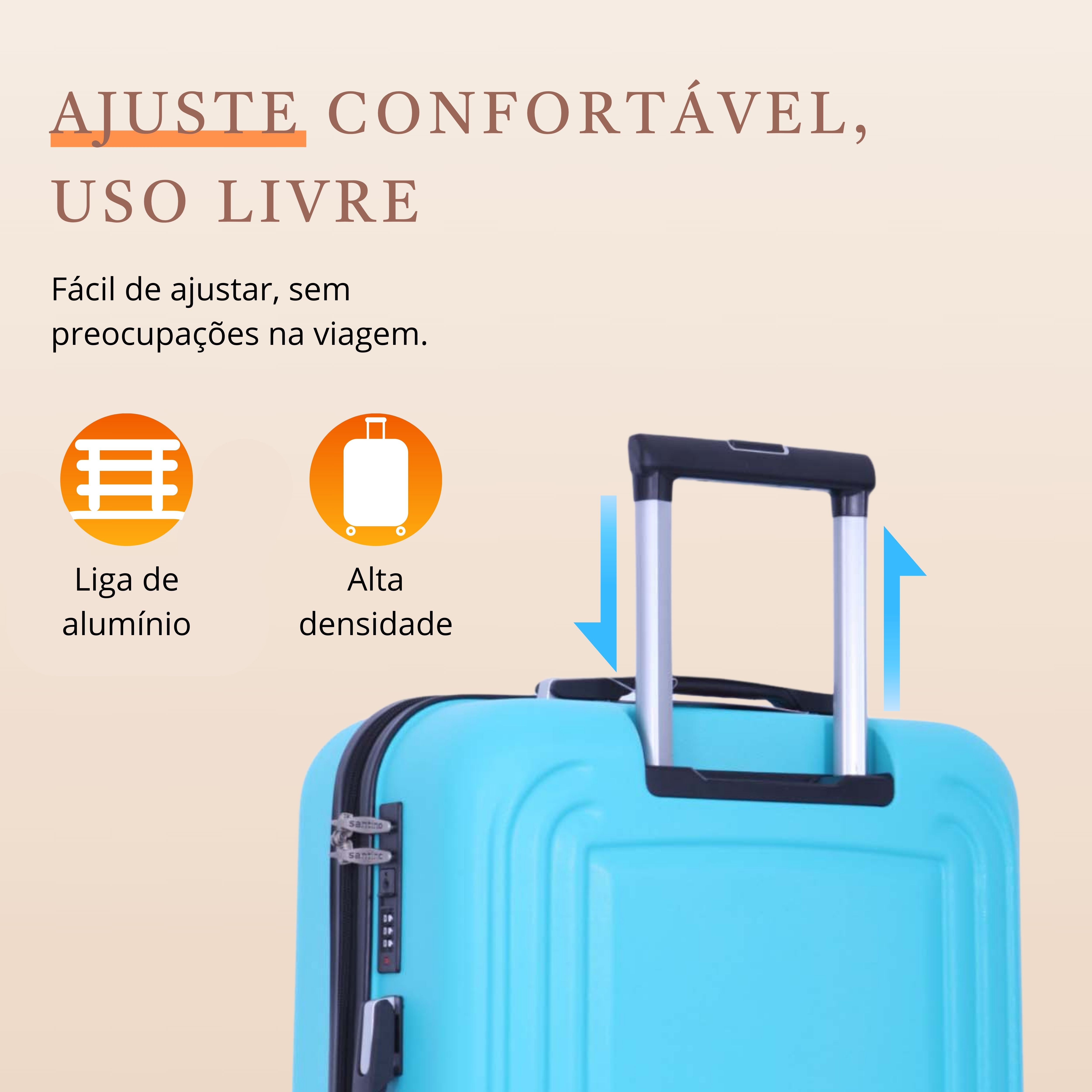 Pantheon Rigid Suitcase 360° Santino M - ASDV502M
