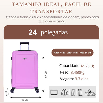 Pantheon Rigid Suitcase 360° Santino M - ASDV502M