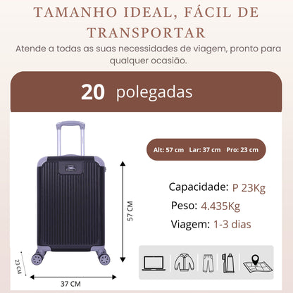 Miami Beach Santino Suitcase - ASDV602P