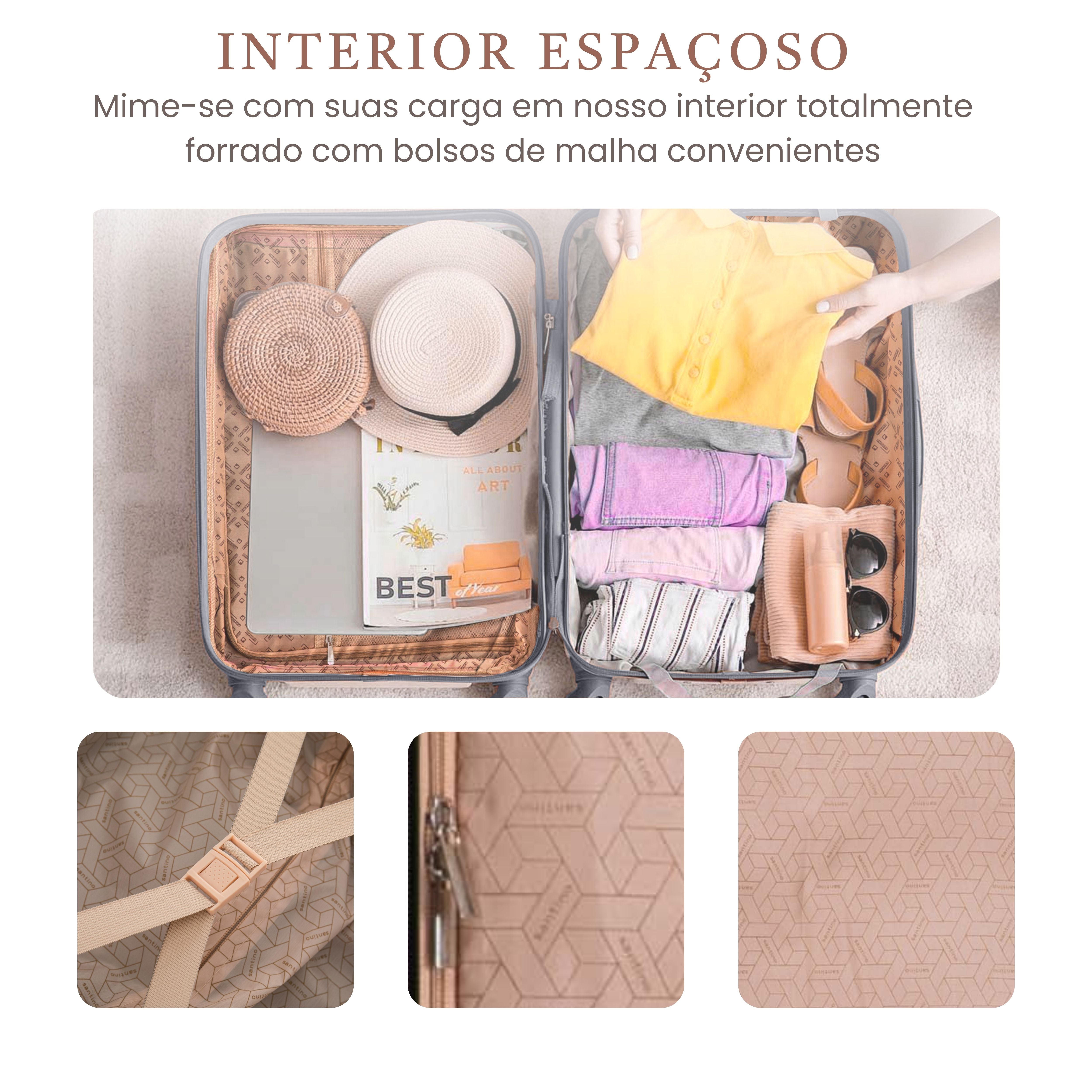 Miami Beach Santino Suitcase - ASDV602P