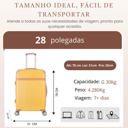 Santino Athena 360° Rigid Suitcase - ABGV182G