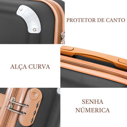 Santino 360º Athena Rigid Carry-On Suitcase - ABGV182P