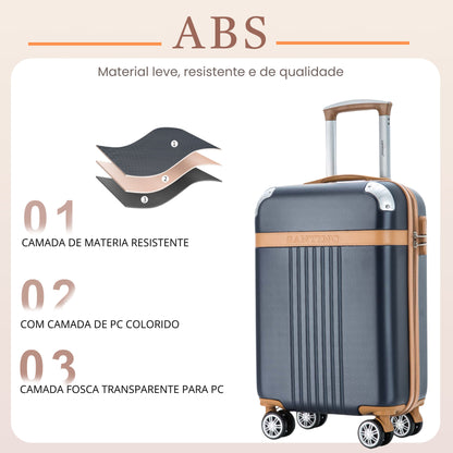 Santino 360º Athena Rigid Carry-On Suitcase - ABGV182P