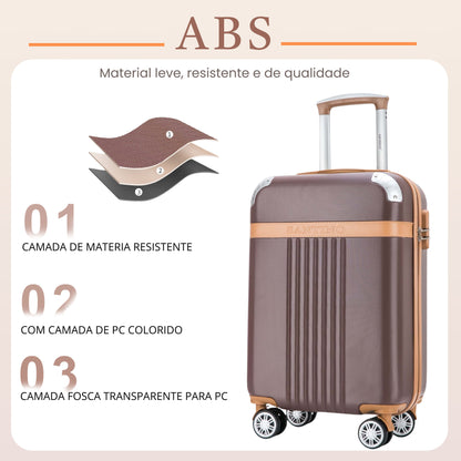 Santino 360º Athena Rigid Carry-On Suitcase - ABGV182P