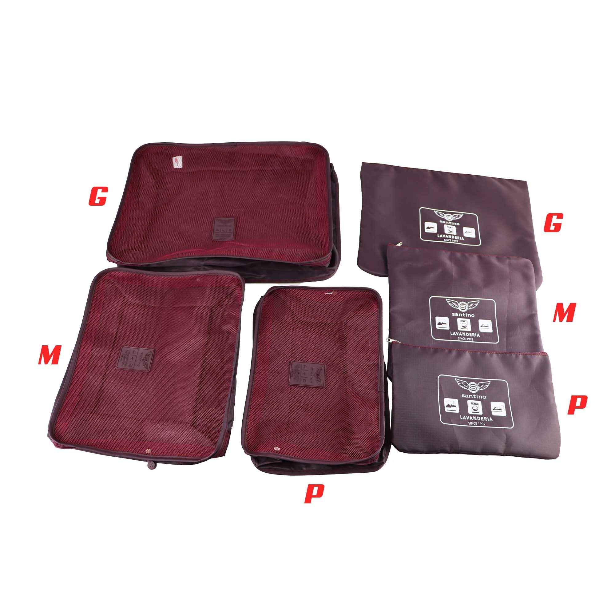 Santino Travel and Luggage Organizer Kit - SOR188U