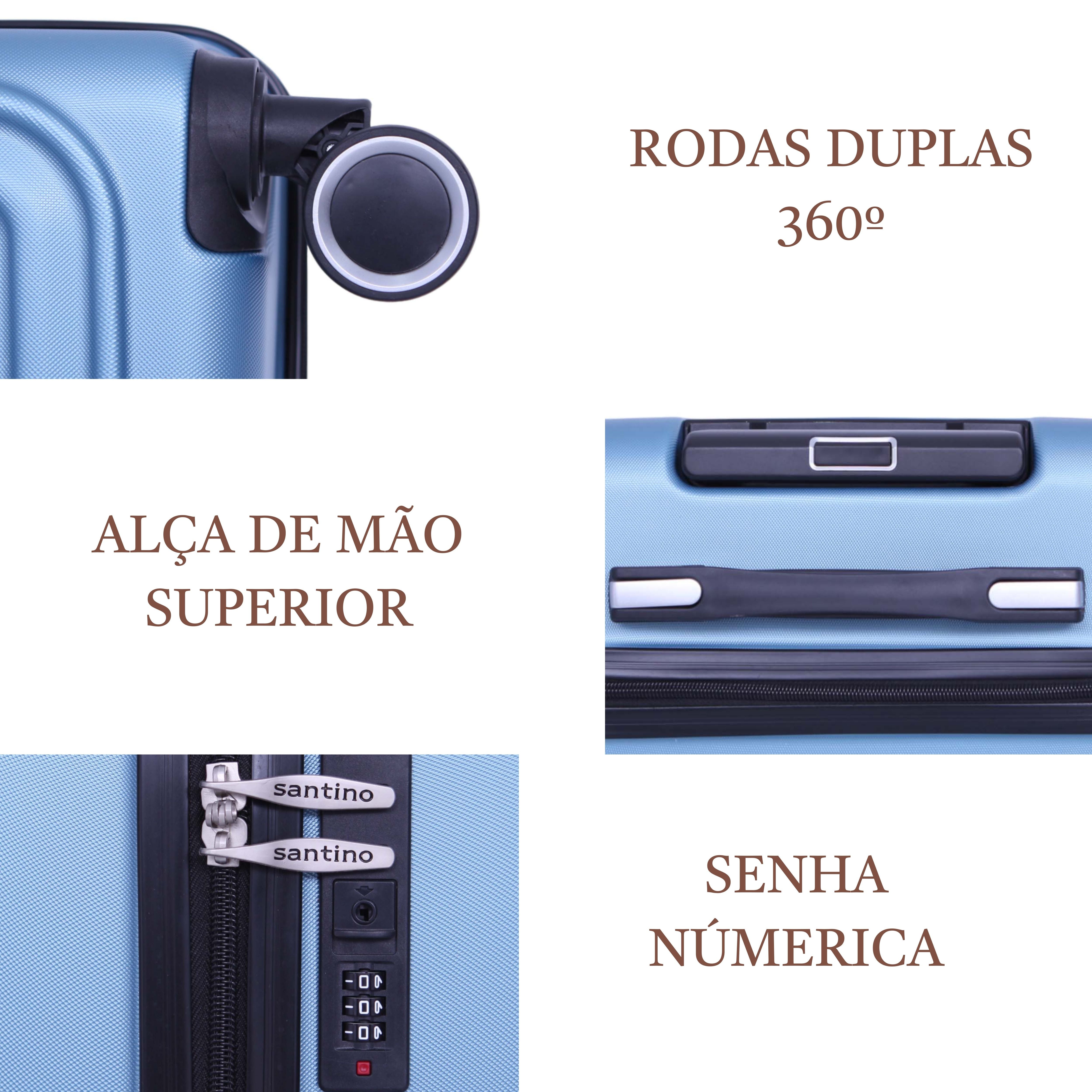Pantheon Rigid Suitcase 360° Santino M - ASDV502M