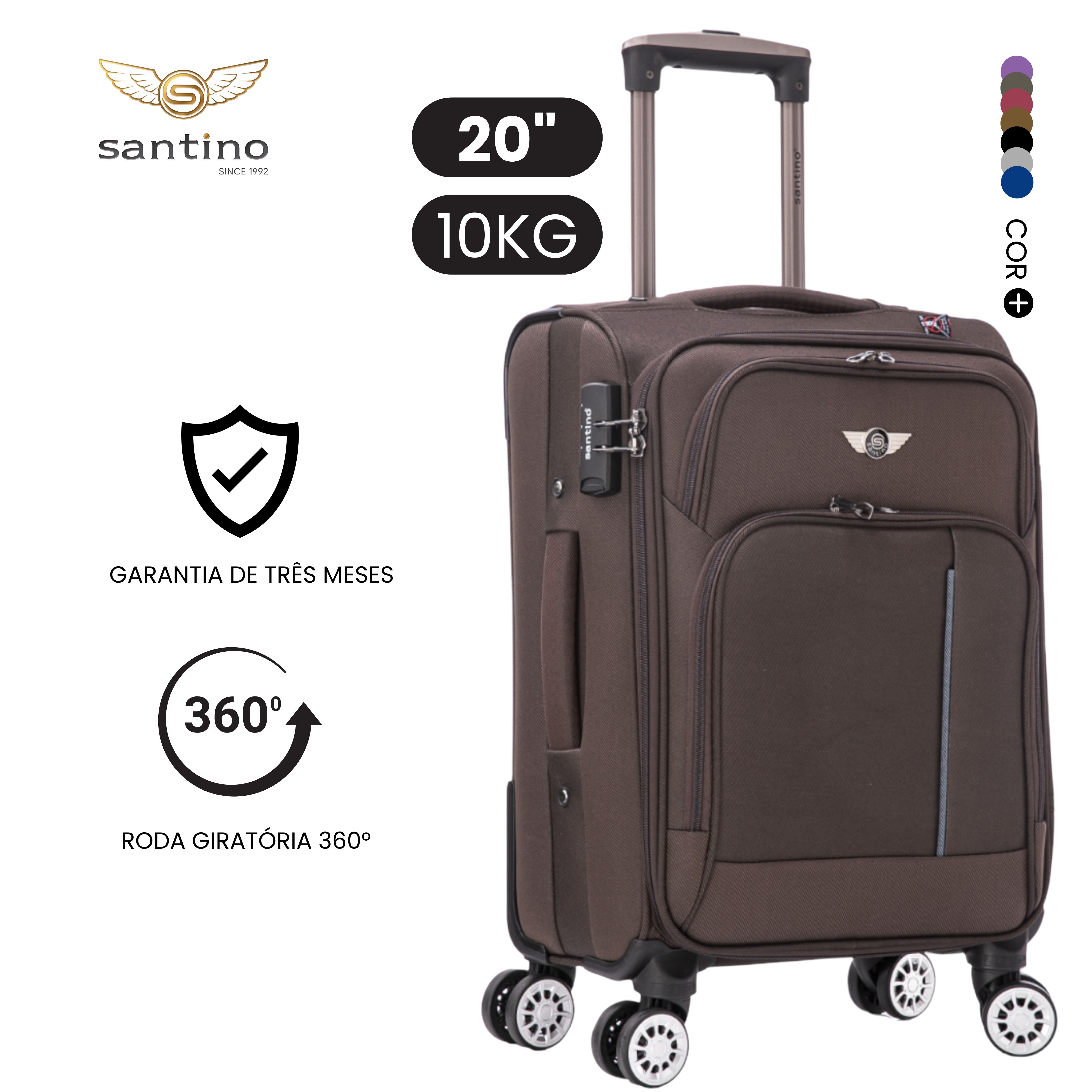 Little Havana Super Light 360° Santino Carry-On Suitcase - ALKV501P