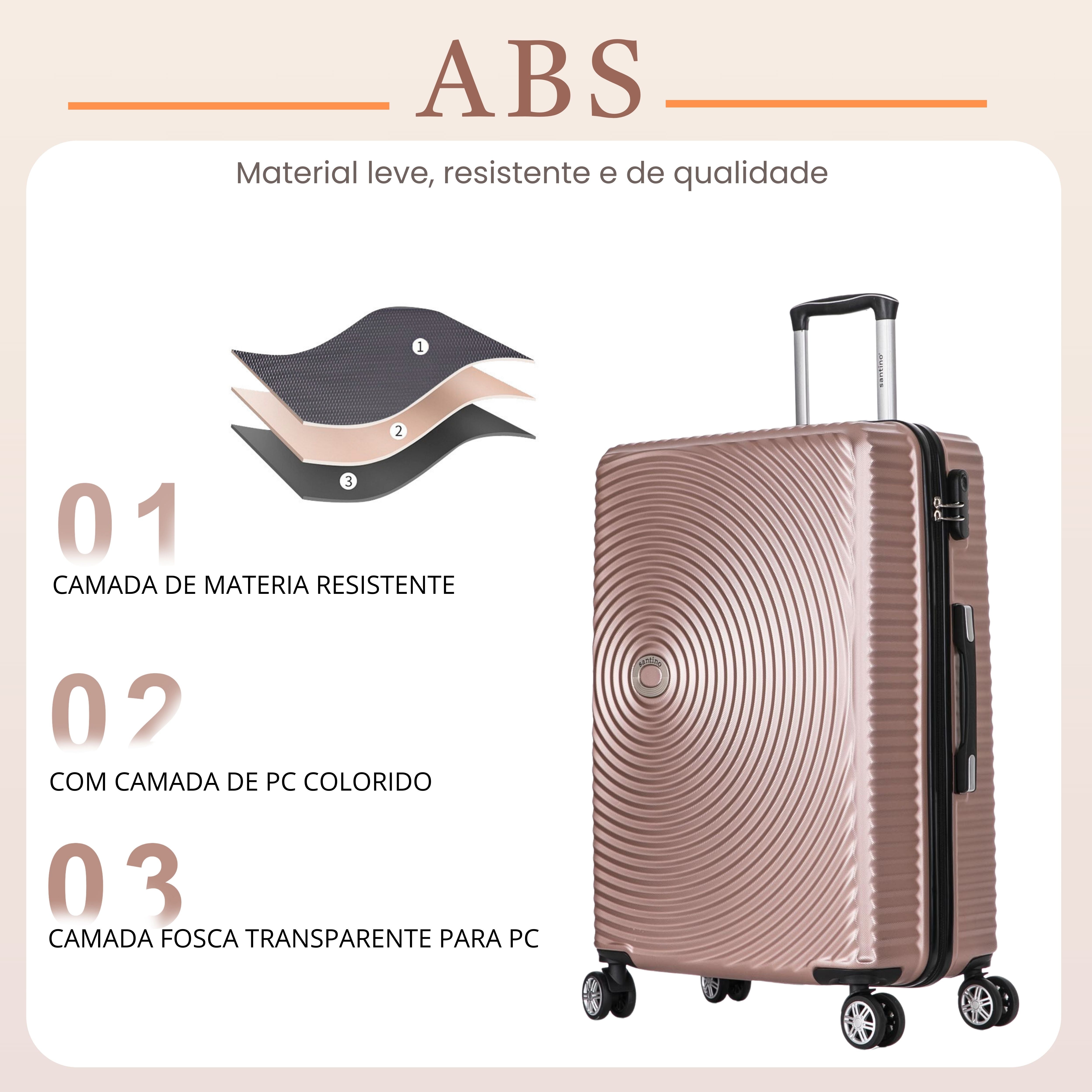 Santino 360° Tokyo Hardside Suitcase