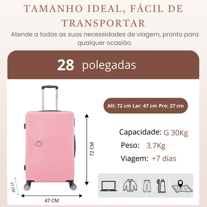 Santino 360° Tokyo Hardside Suitcase