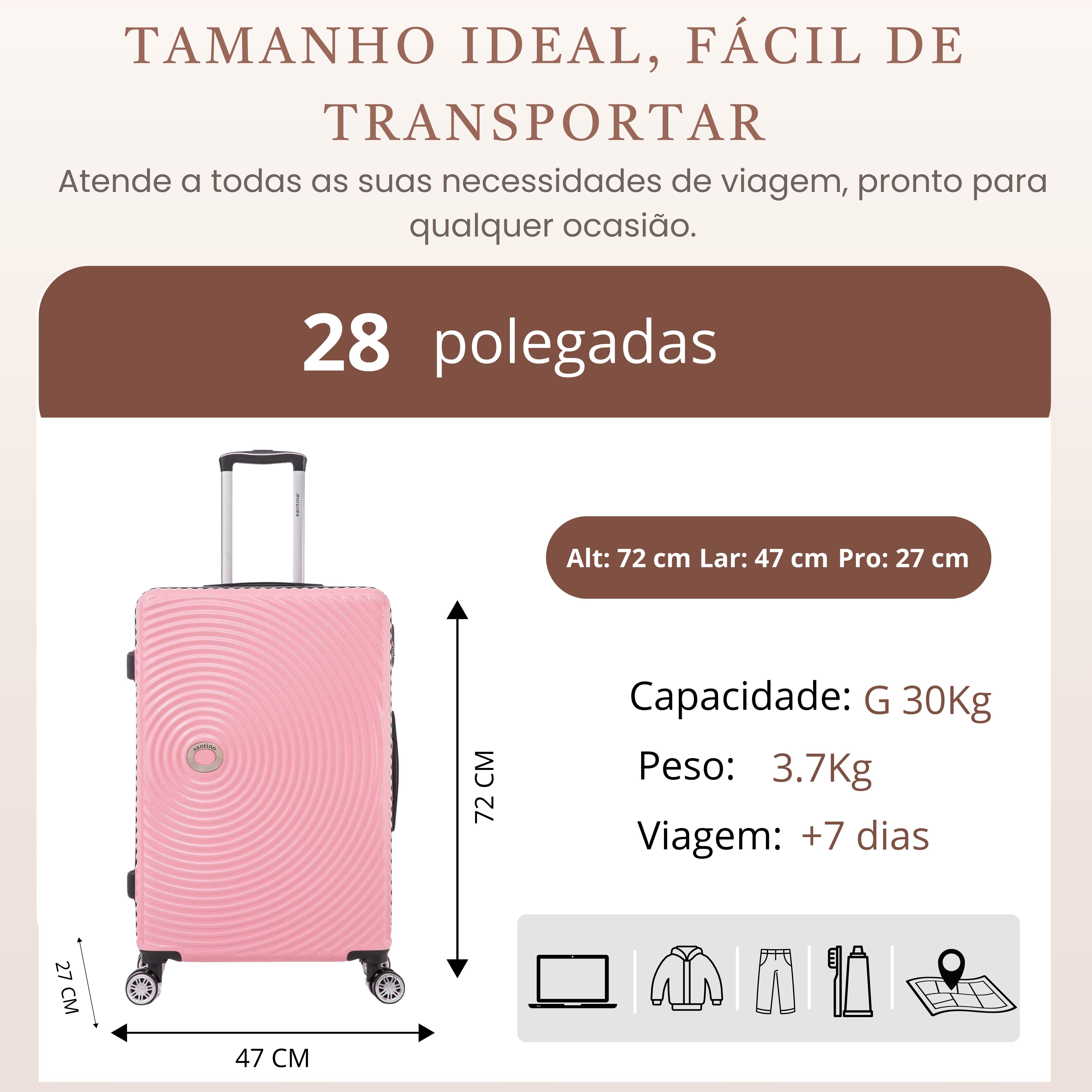 Santino 360° Tokyo Hardside Suitcase