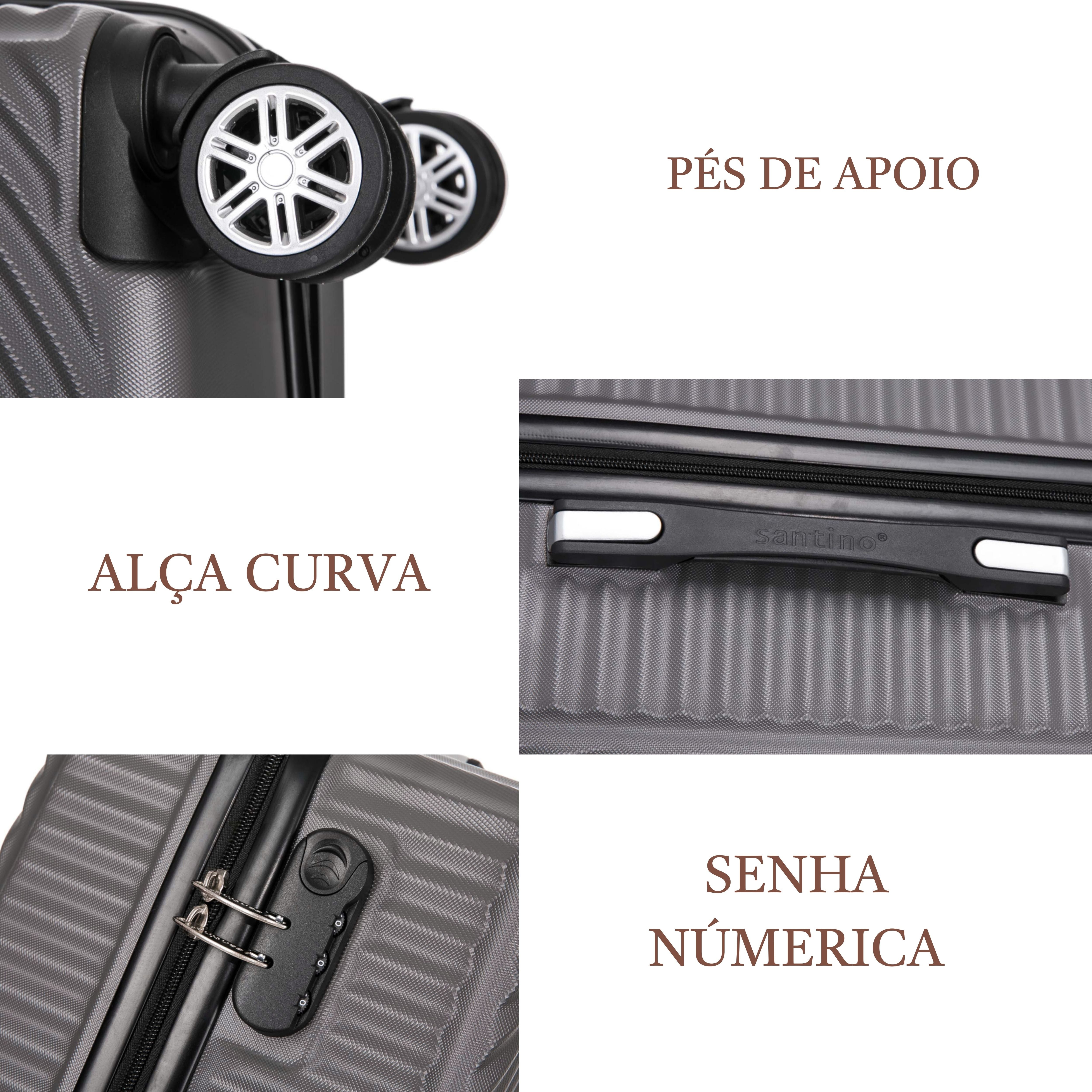 Tokyo Hardside 360° Santino M Travel Suitcase - HSV207M