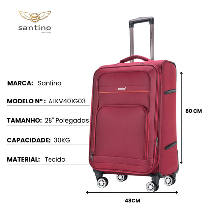 Santino Super Light Hanoi Luggage Set - LKV401J