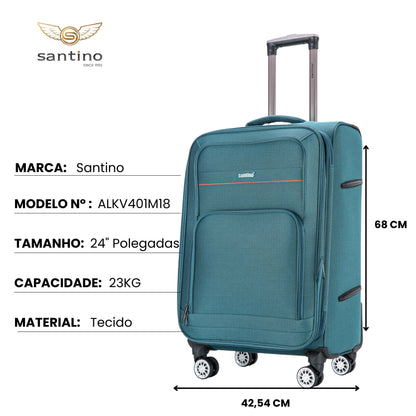 Santino Super Light Hanoi Luggage Set - LKV401J