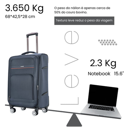 Santino Super Light Hanoi Luggage Set - LKV401J
