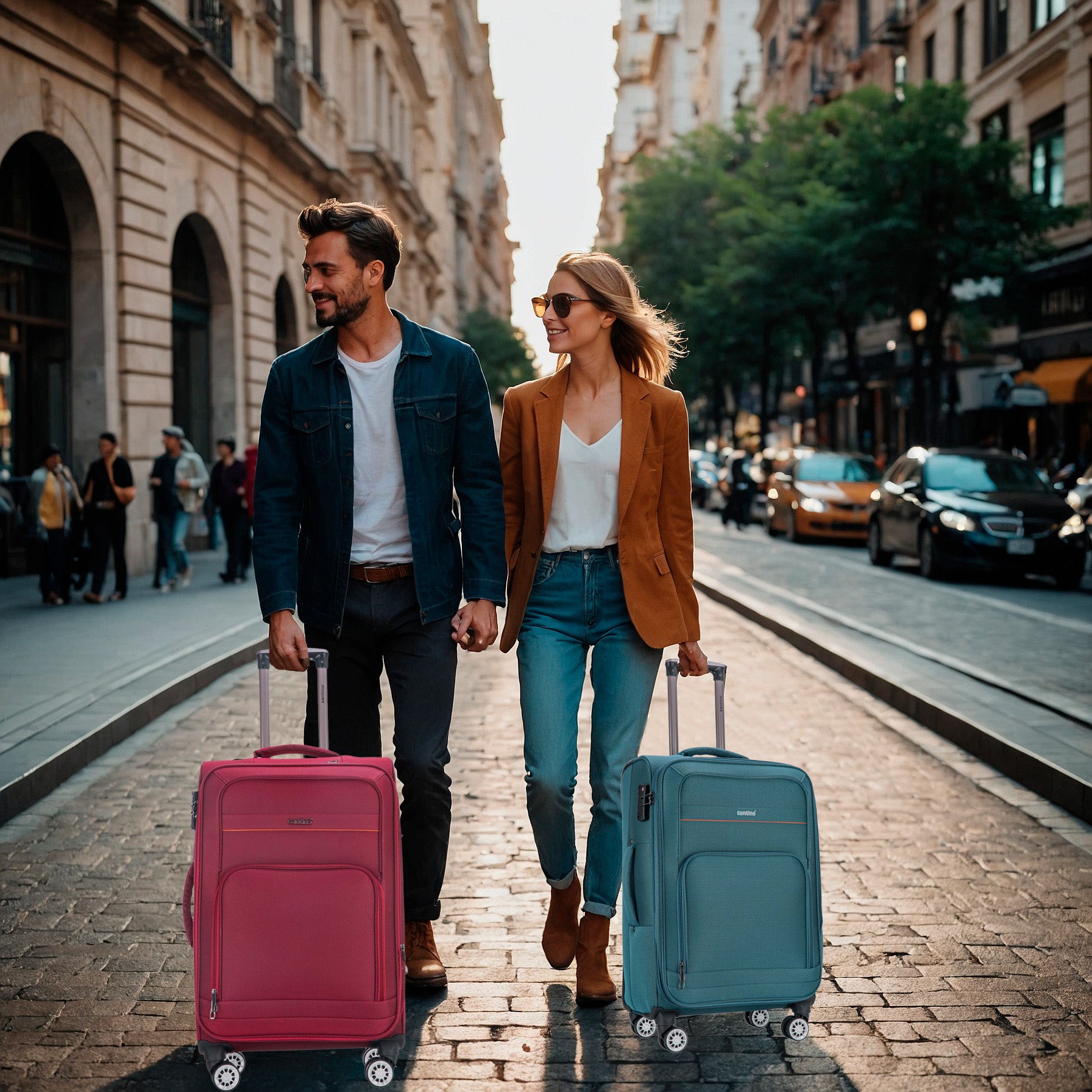 Hanoi Super Light Santino G Travel Suitcase - ALKV401G