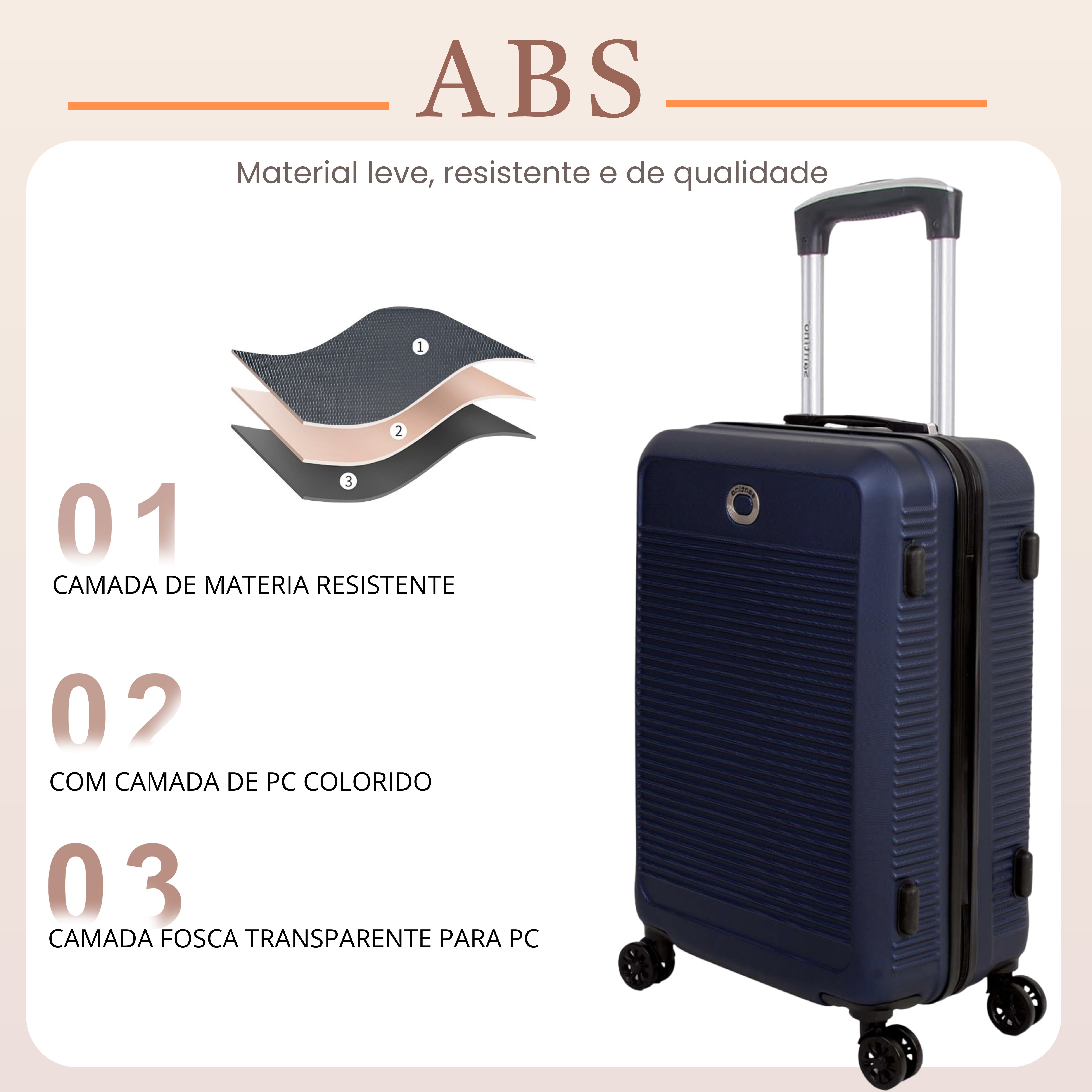 Santino M 4-Wheel 360° Hardside Travel Suitcase - AMZV183M