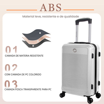 Santino M 4-Wheel 360° Hardside Travel Suitcase - AMZV183M