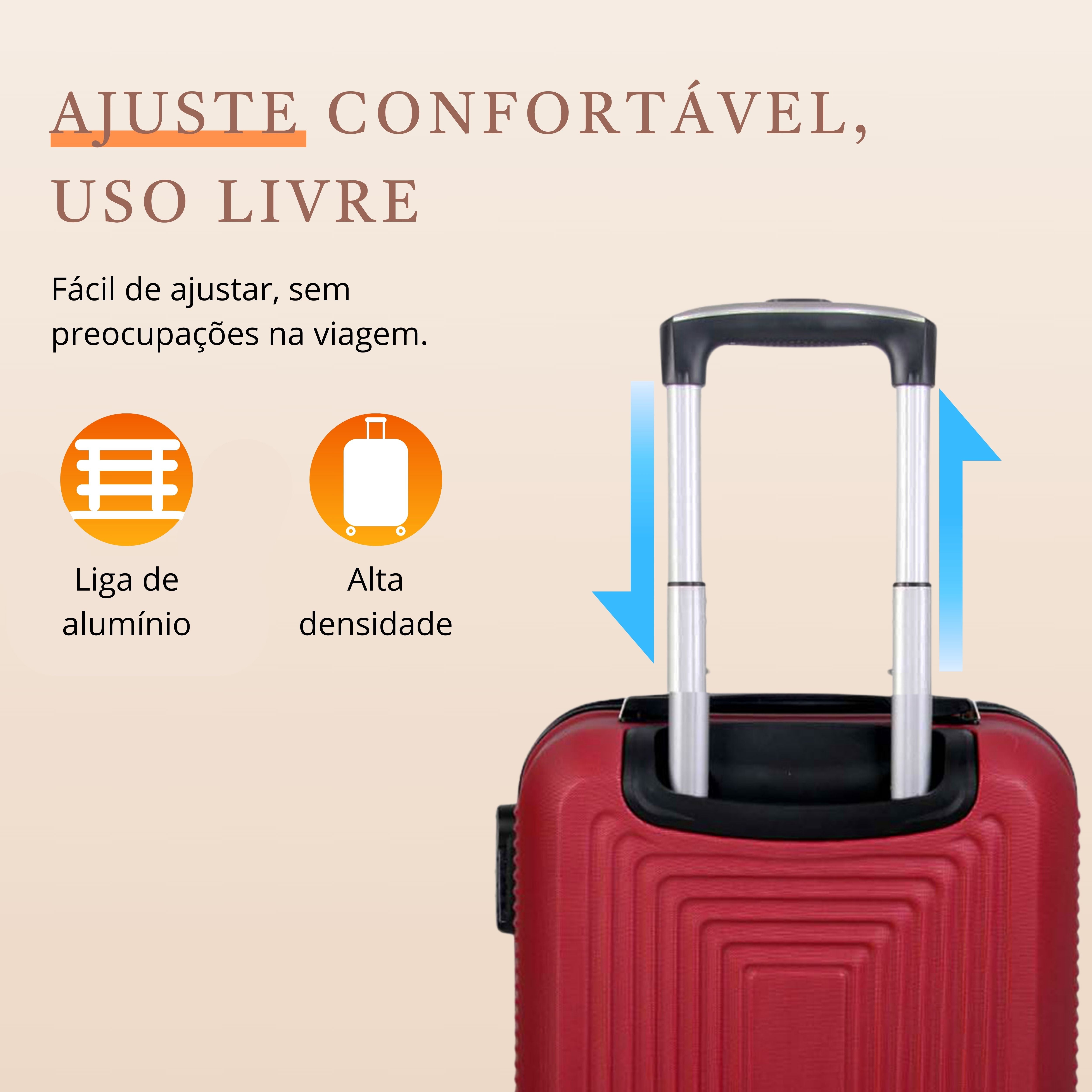 Santino P 4-Wheel 360º Rigid Carry-On Suitcase - AMZV183P