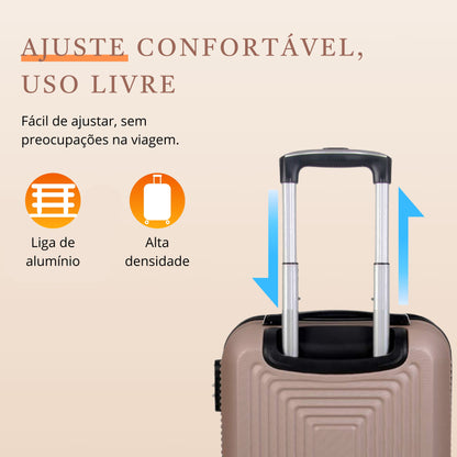 Santino P 4-Wheel 360º Rigid Carry-On Suitcase - AMZV183P