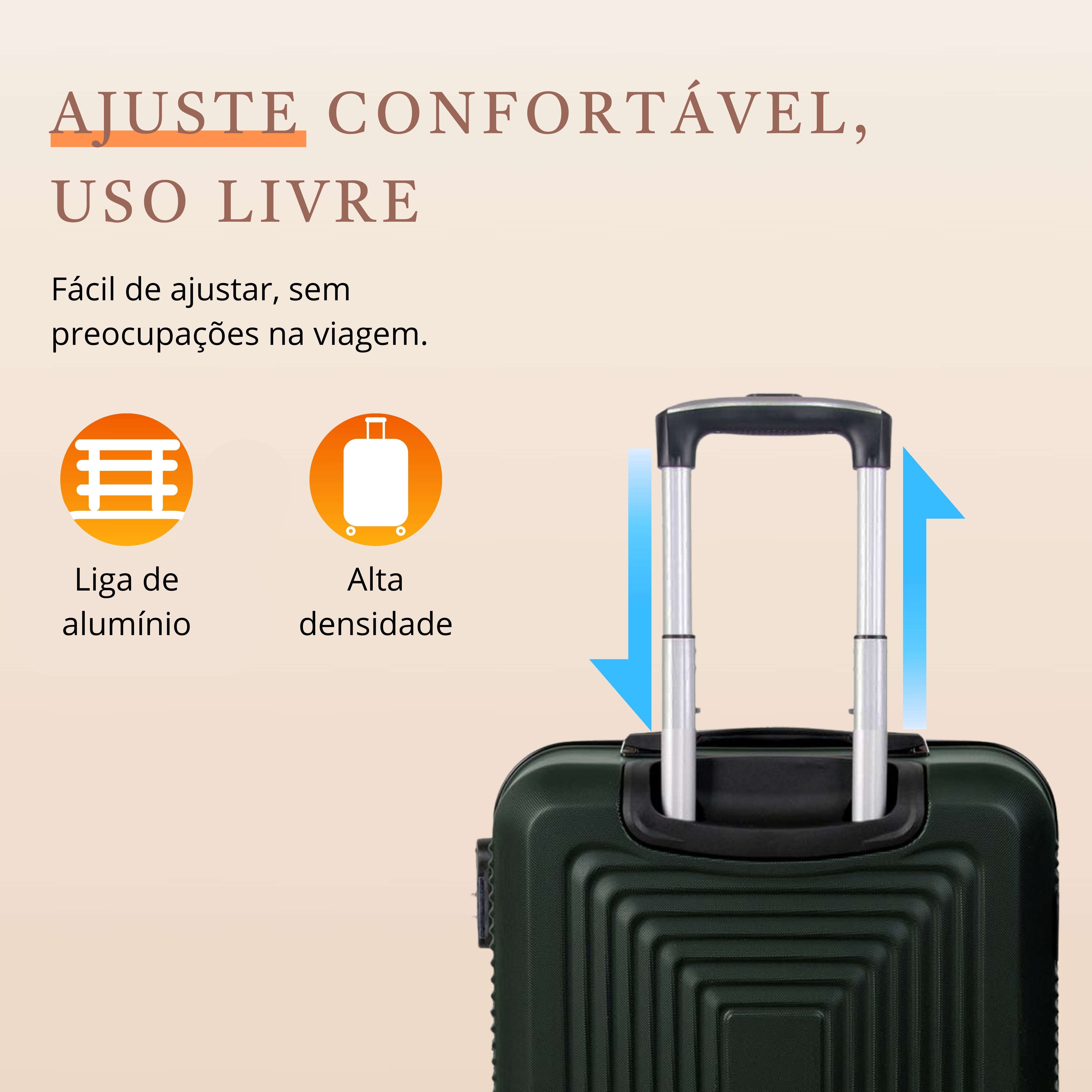 Santino P 4-Wheel 360º Rigid Carry-On Suitcase - AMZV183P