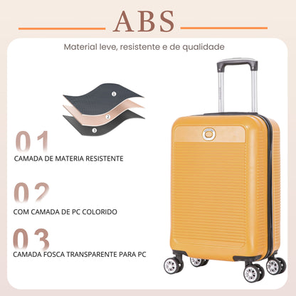 Santino P 4-Wheel 360º Rigid Carry-On Suitcase - AMZV183P