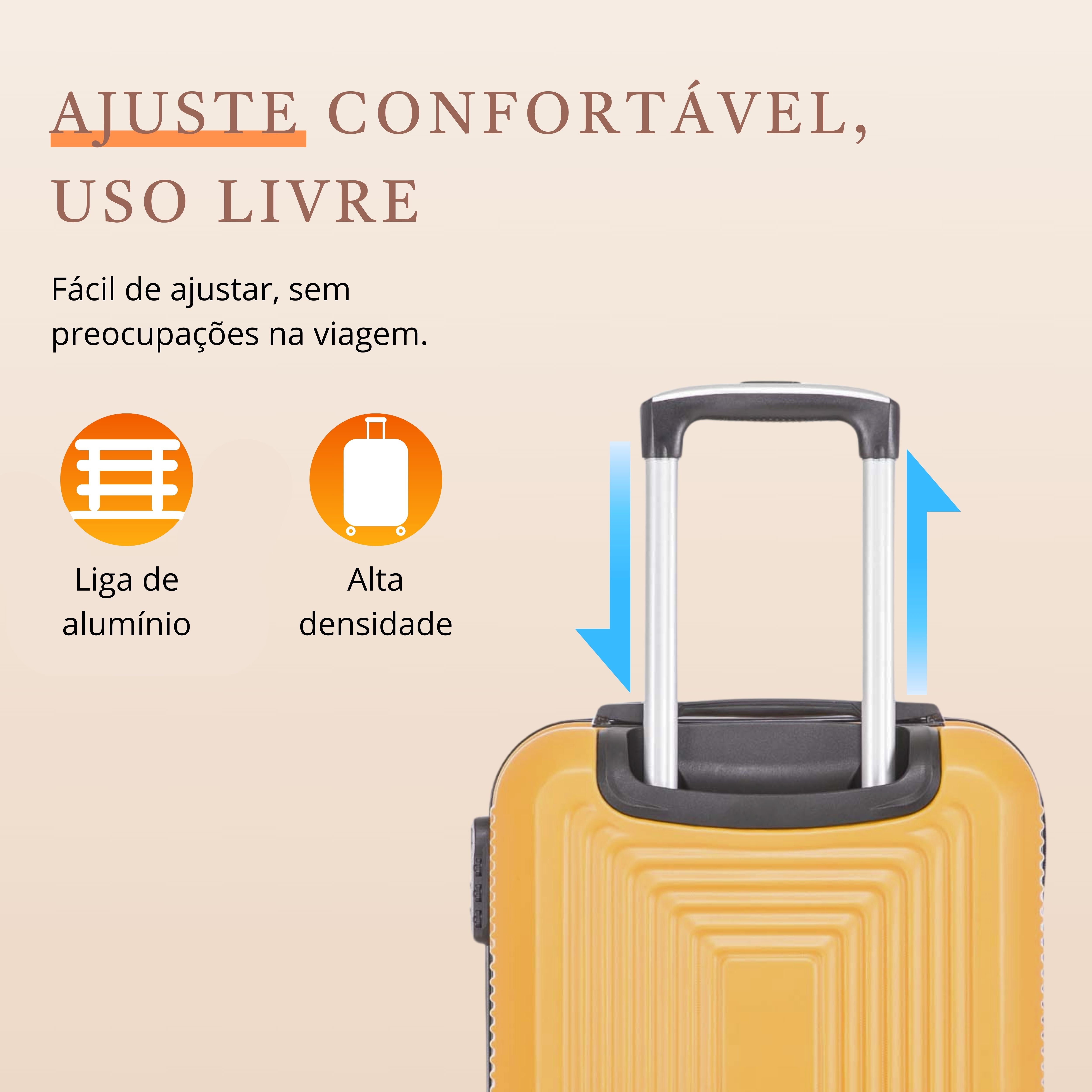 Santino P 4-Wheel 360º Rigid Carry-On Suitcase - AMZV183P