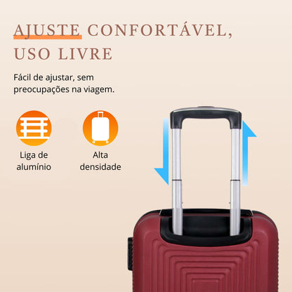 Santino P 4-Wheel 360º Rigid Carry-On Suitcase - AMZV183P