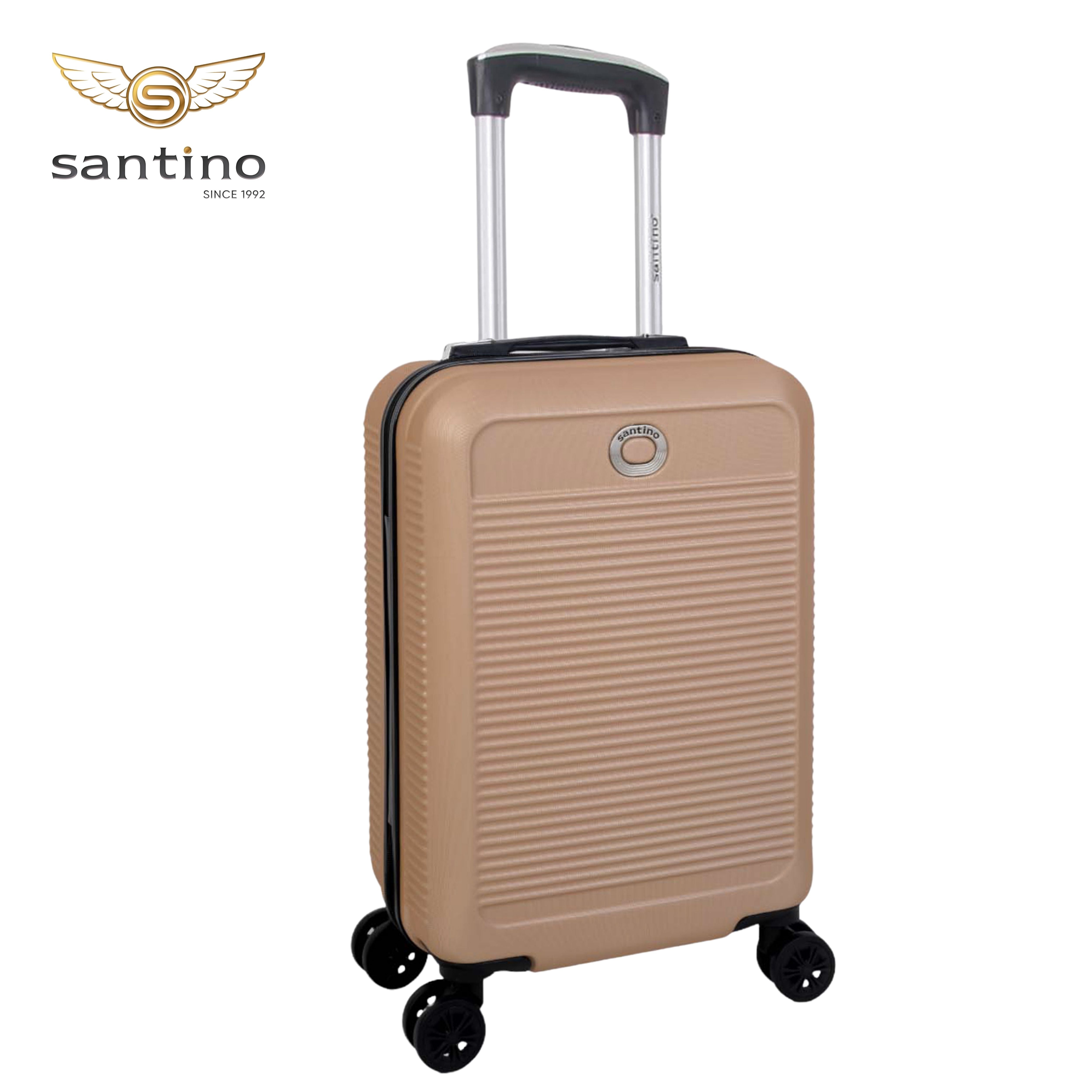 Santino P 4-Wheel 360º Rigid Carry-On Suitcase - AMZV183P