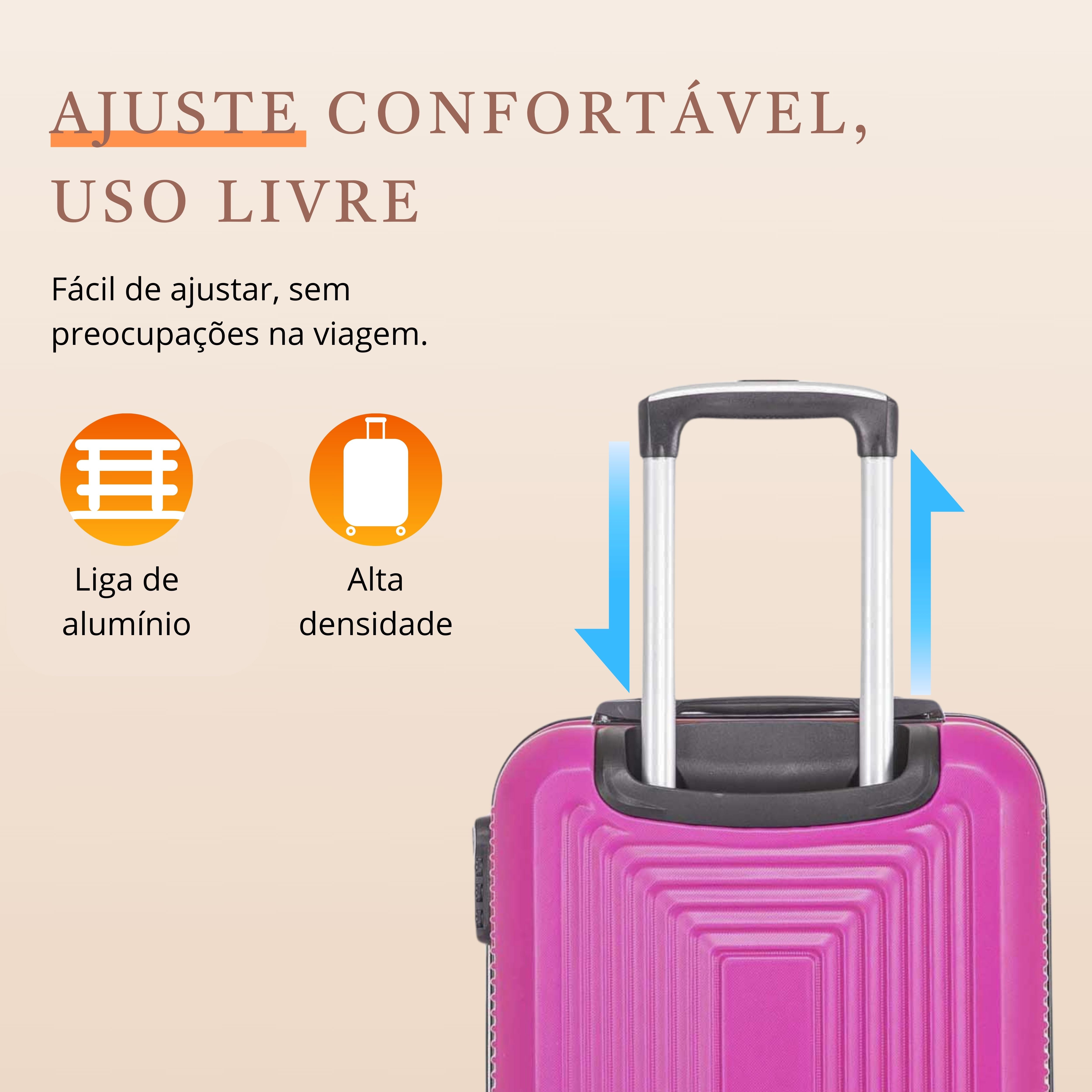 Santino P 4-Wheel 360º Rigid Carry-On Suitcase - AMZV183P