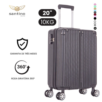 Santino MZV204J 3-Piece Dublin Rigid Luggage Set 360°
