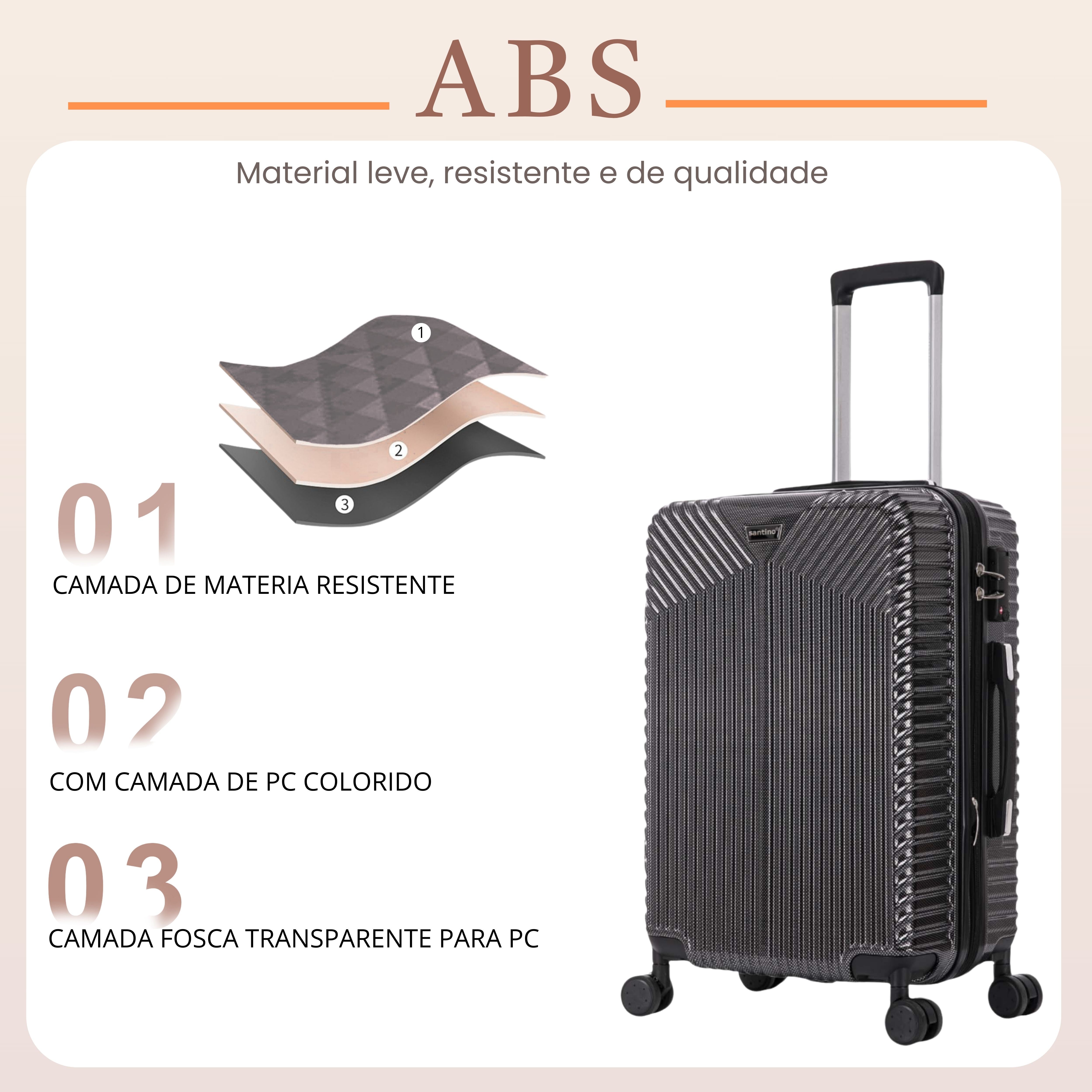 Brooklyn Bridge PVC 360° Santino M Travel Bag - AMZV501M