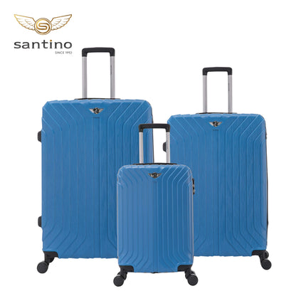 Liberty Statue 3-Piece Rigid Luggage Set Santino MZV502J