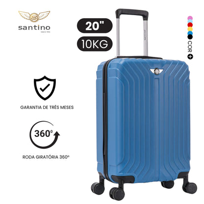 Liberty Statue 3-Piece Rigid Luggage Set Santino MZV502J