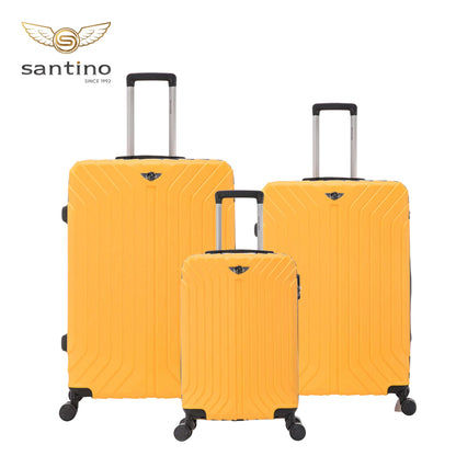 Liberty Statue 3-Piece Rigid Luggage Set Santino MZV502J