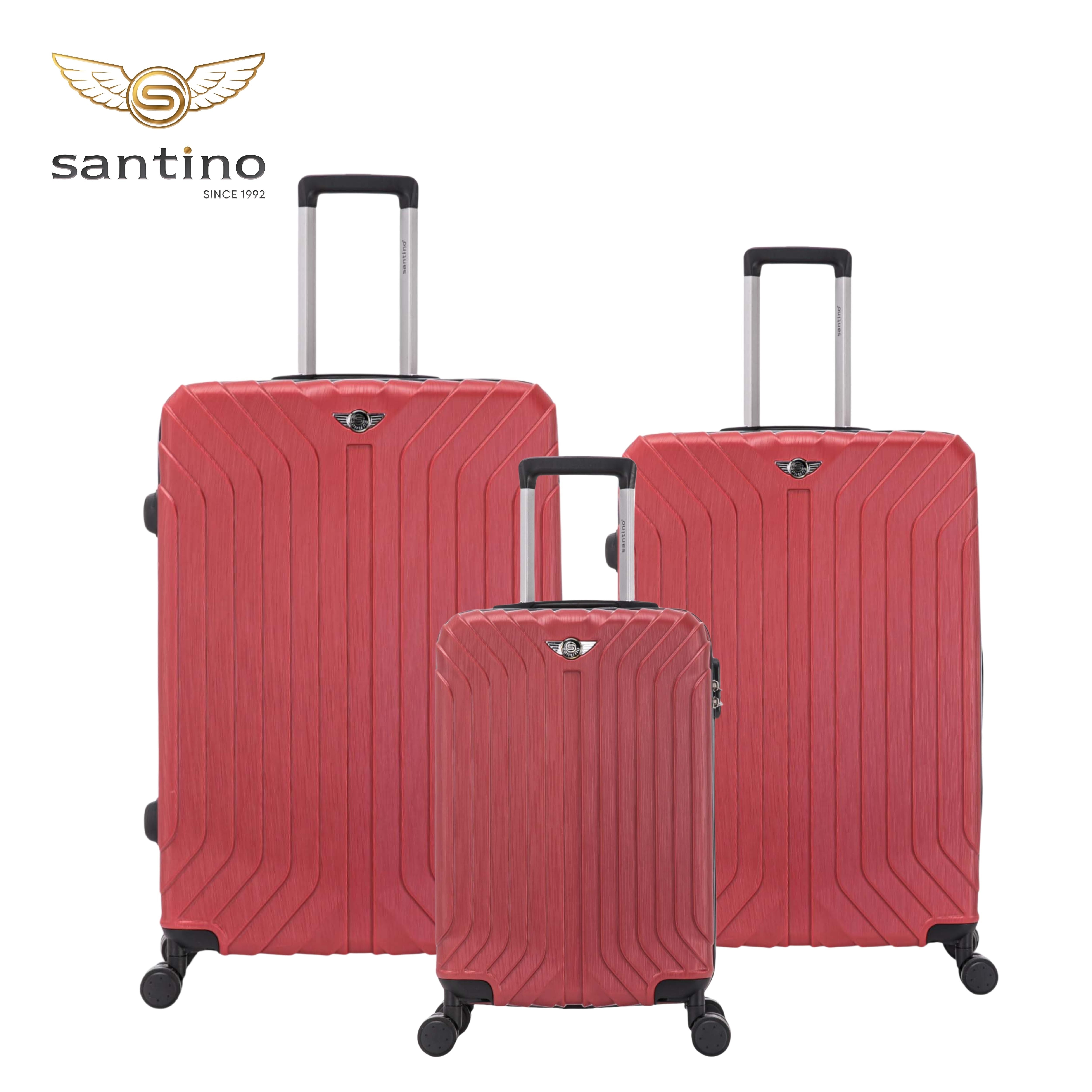 Liberty Statue 3-Piece Rigid Luggage Set Santino MZV502J
