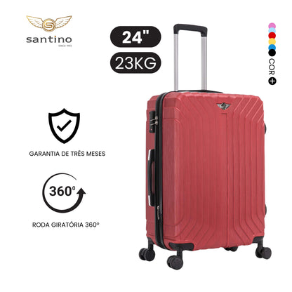 Liberty Statue 3-Piece Rigid Luggage Set Santino MZV502J