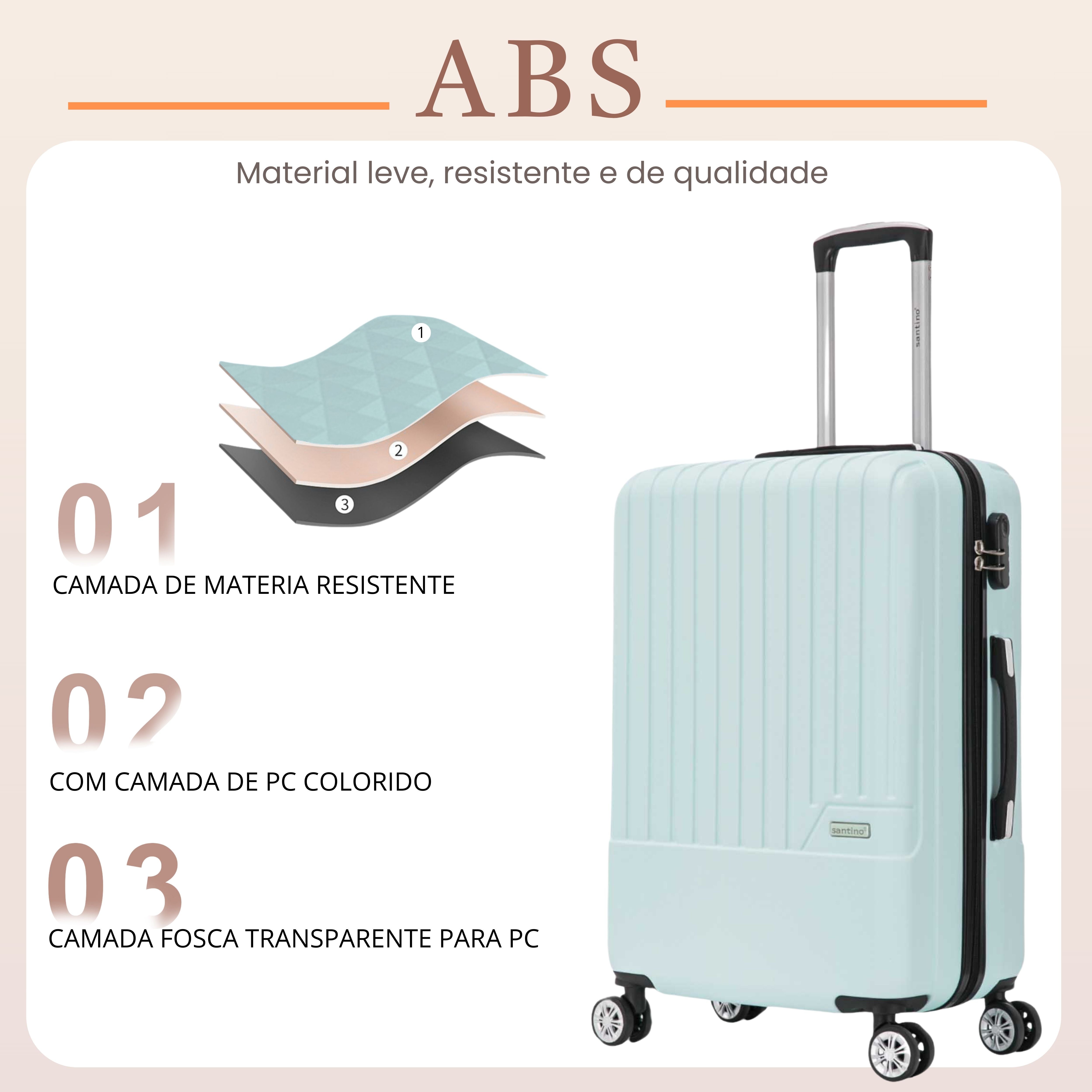 Lincoln Road Hardside 360° Santino G Suitcase - MZV505G