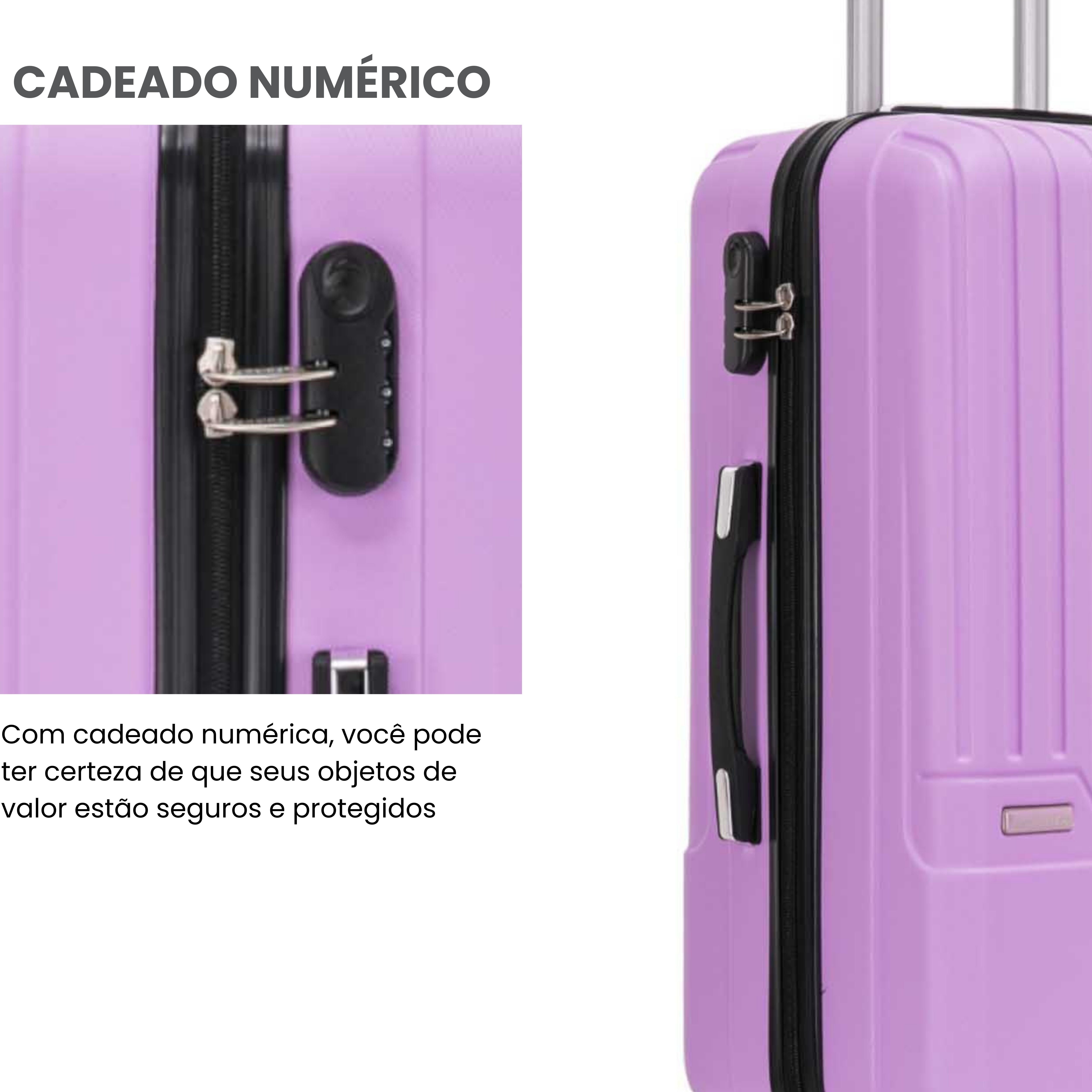 Lincoln Road 3-Piece Hard Luggage Set Santino MZV505J