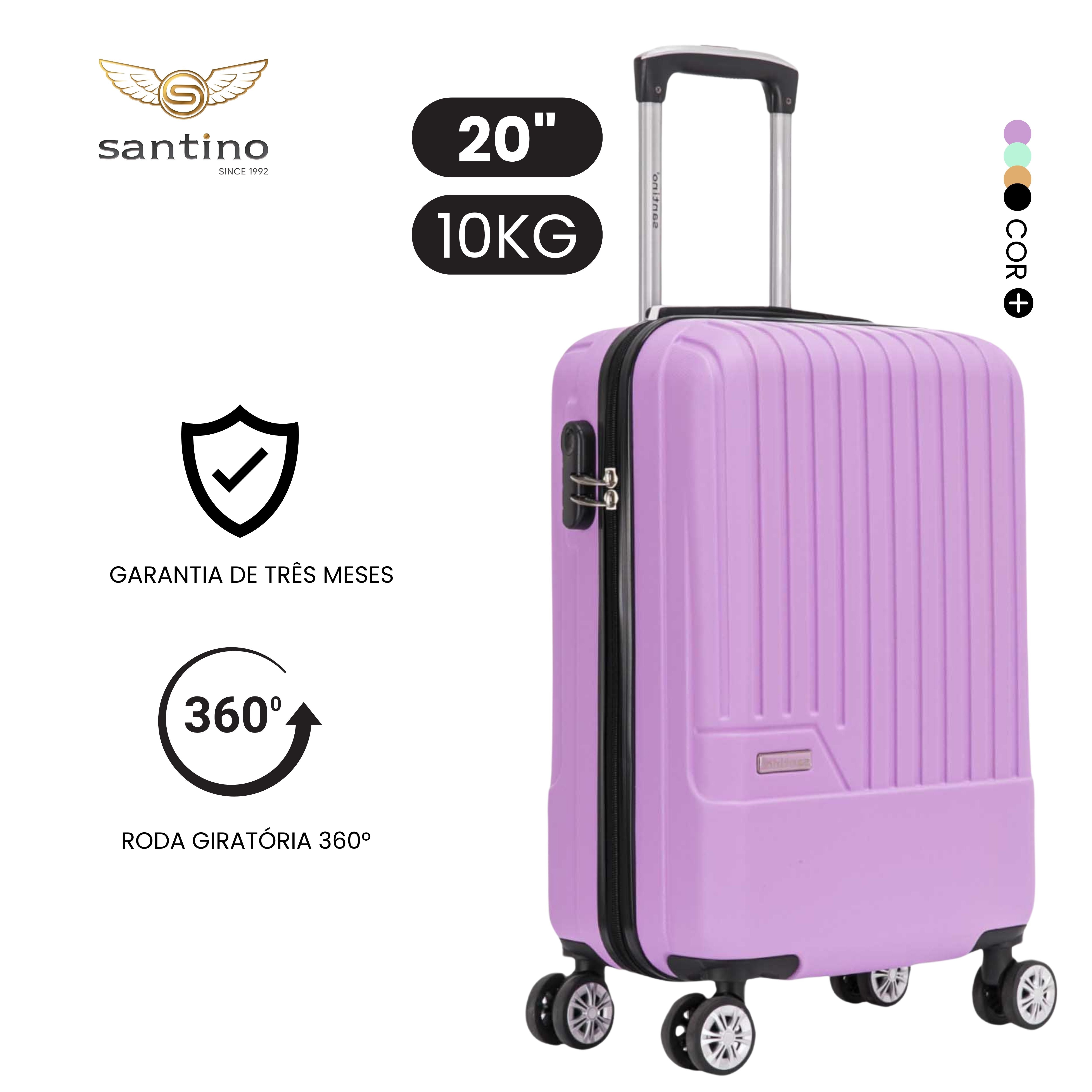 Lincoln Road 3-Piece Hard Luggage Set Santino MZV505J