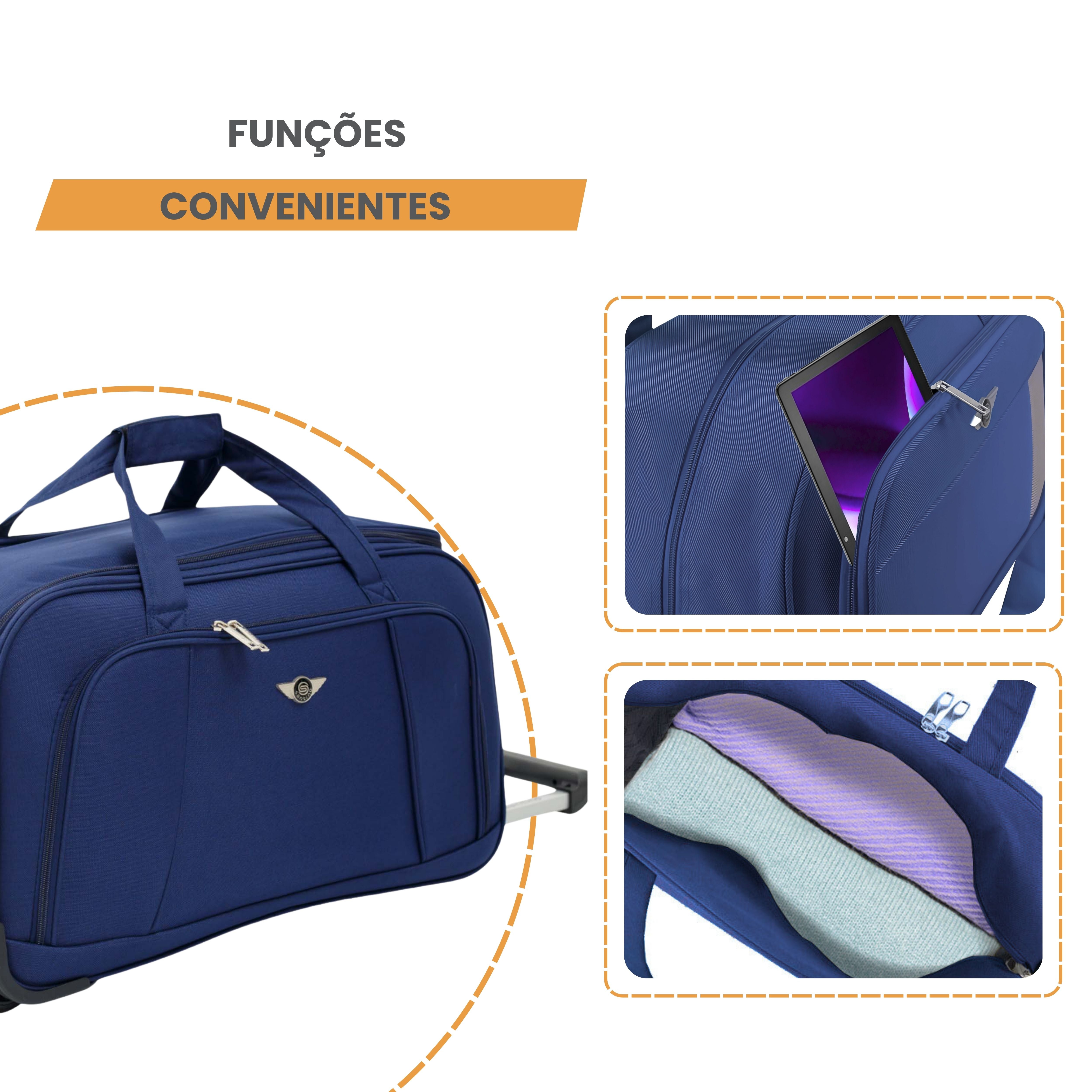 Sardinia Pol 2 Wheels Santino G Travel Bag - NDS501G