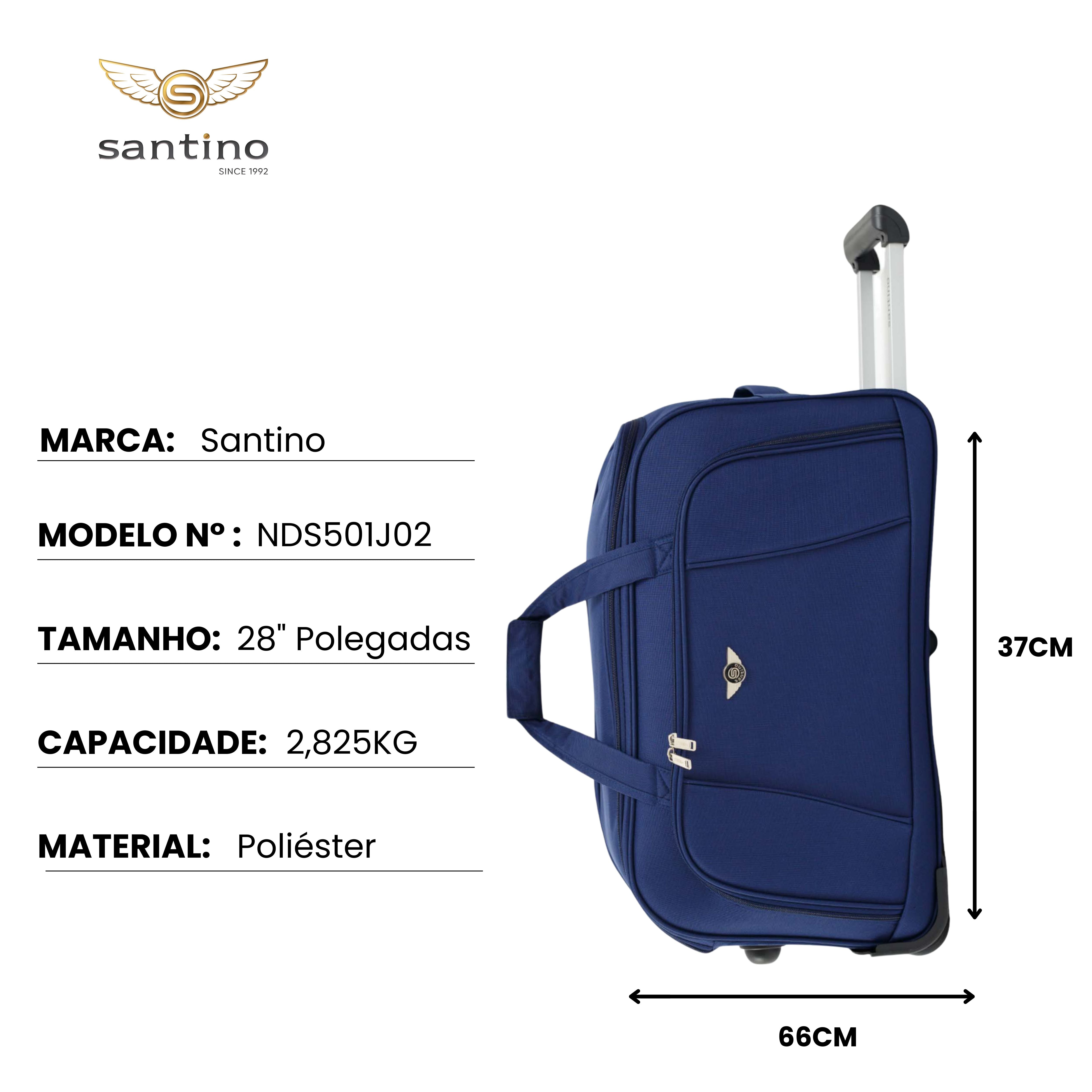 Sardinia Polyester 3-piece Travel Bag Set Santino - NDS501J