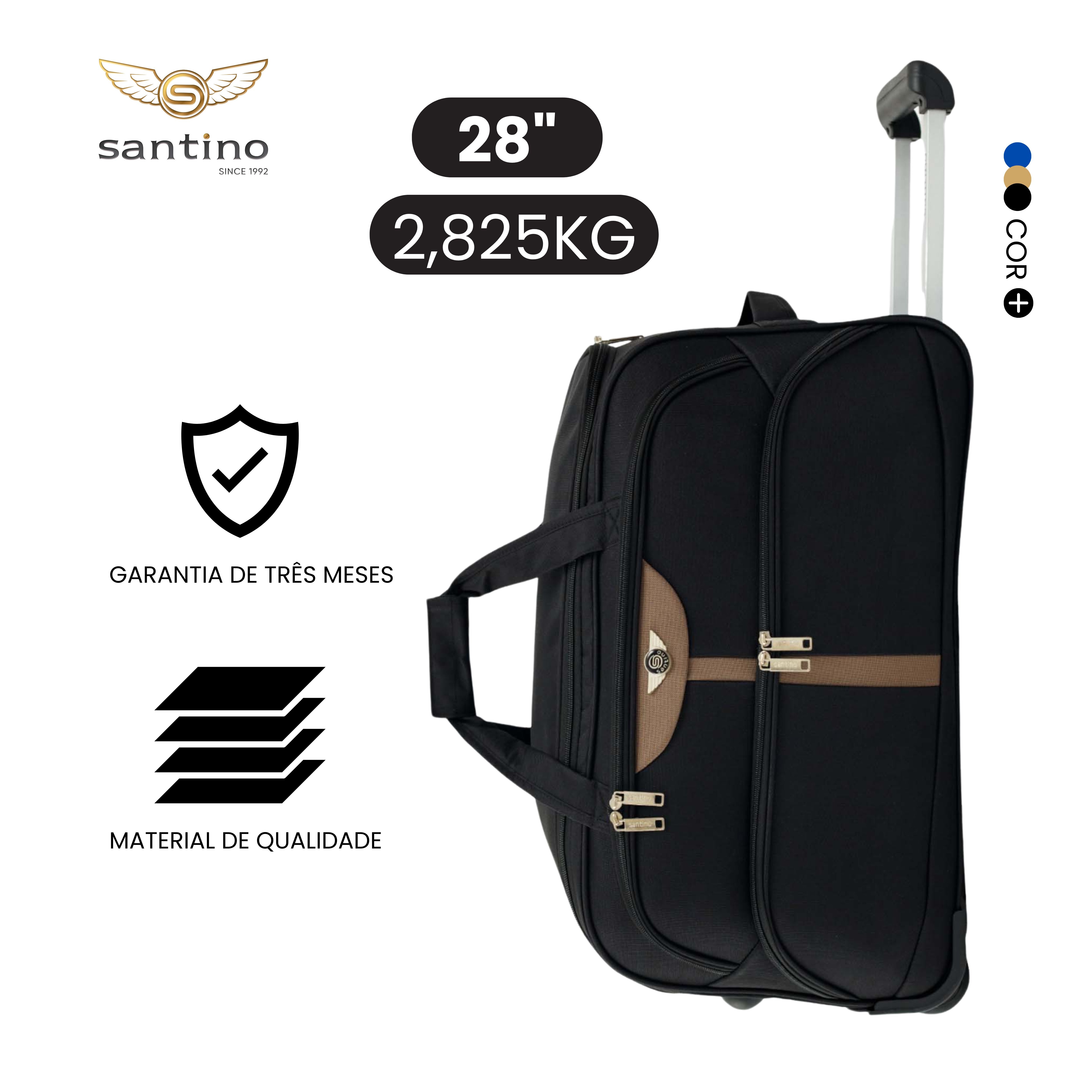 Santino 3-piece Panay Polyester Travel Bag Set - NDS502J