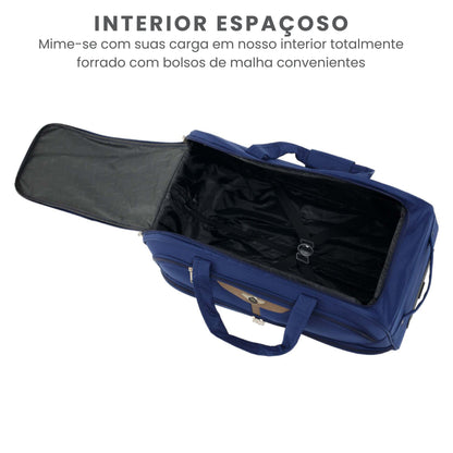 Santino 3-piece Panay Polyester Travel Bag Set - NDS502J