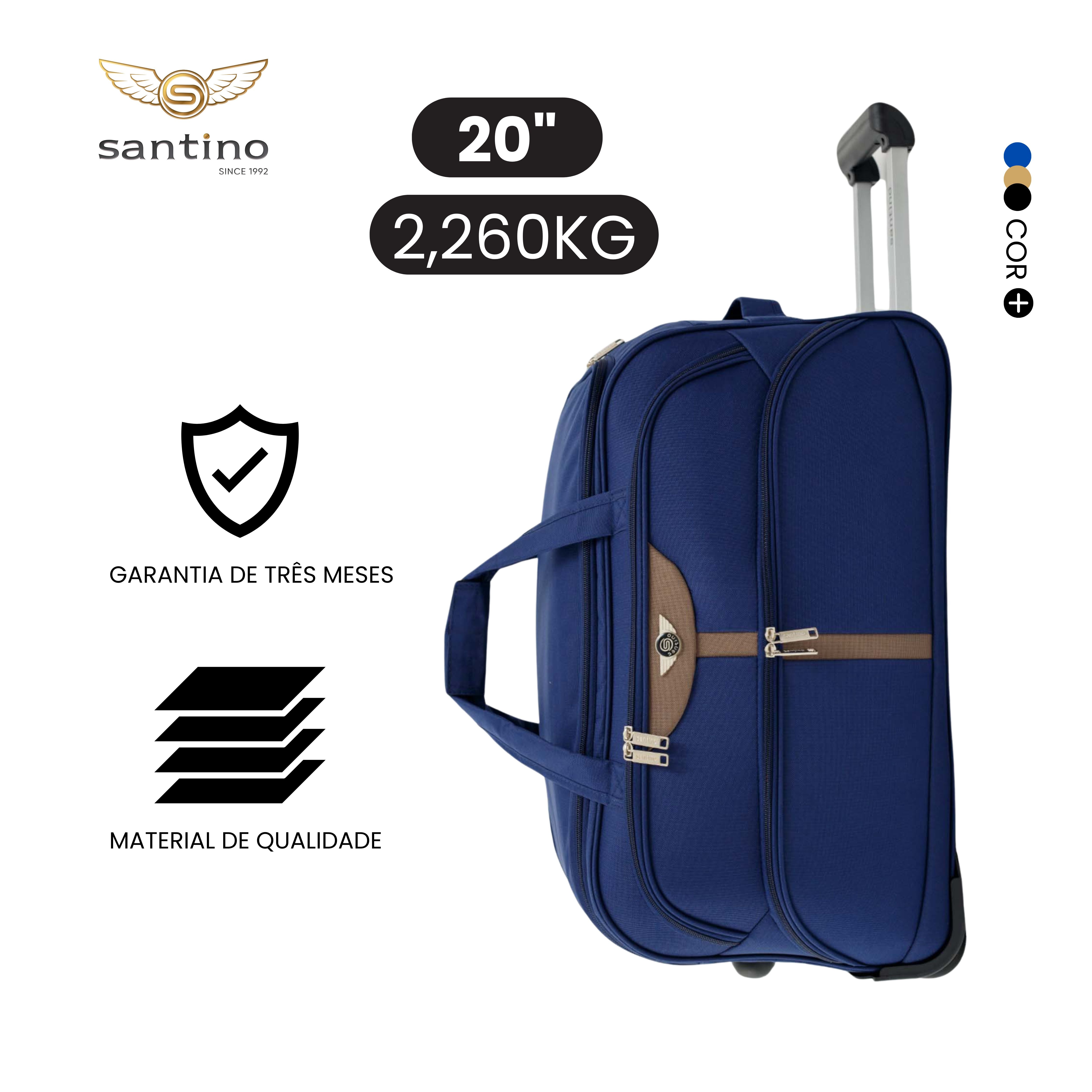 Santino 3-piece Panay Polyester Travel Bag Set - NDS502J