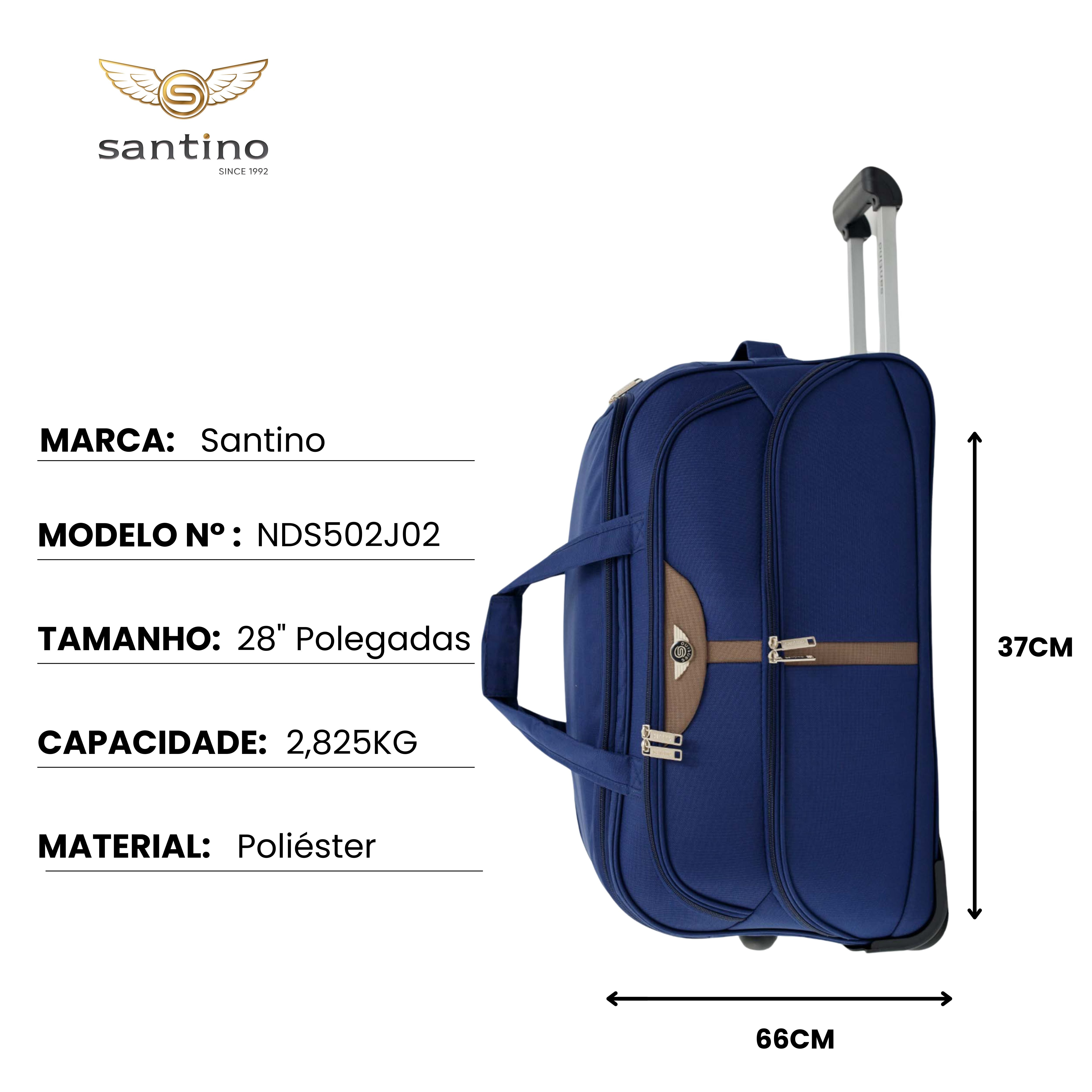 Santino 3-piece Panay Polyester Travel Bag Set - NDS502J